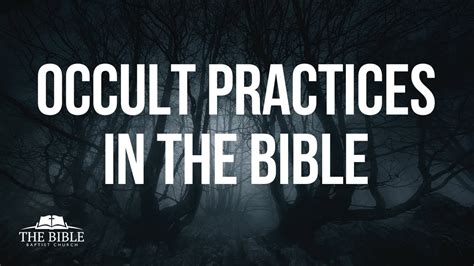 Unveiling Forbidden Occult Practices: The Holy Book Exposed
